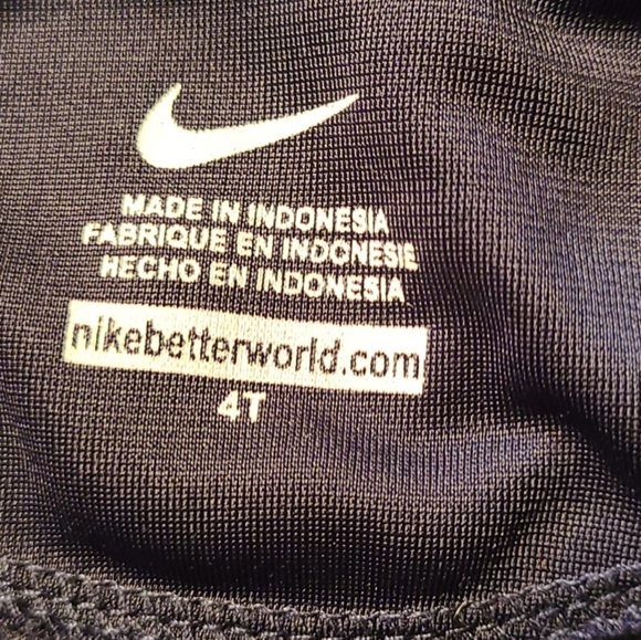 Navy blue zip-up Nike football track jacket - Picture 3 of 4